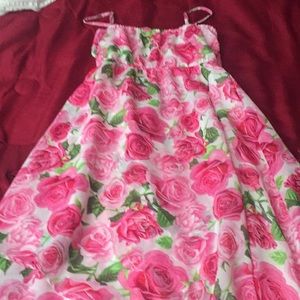 A floral dress